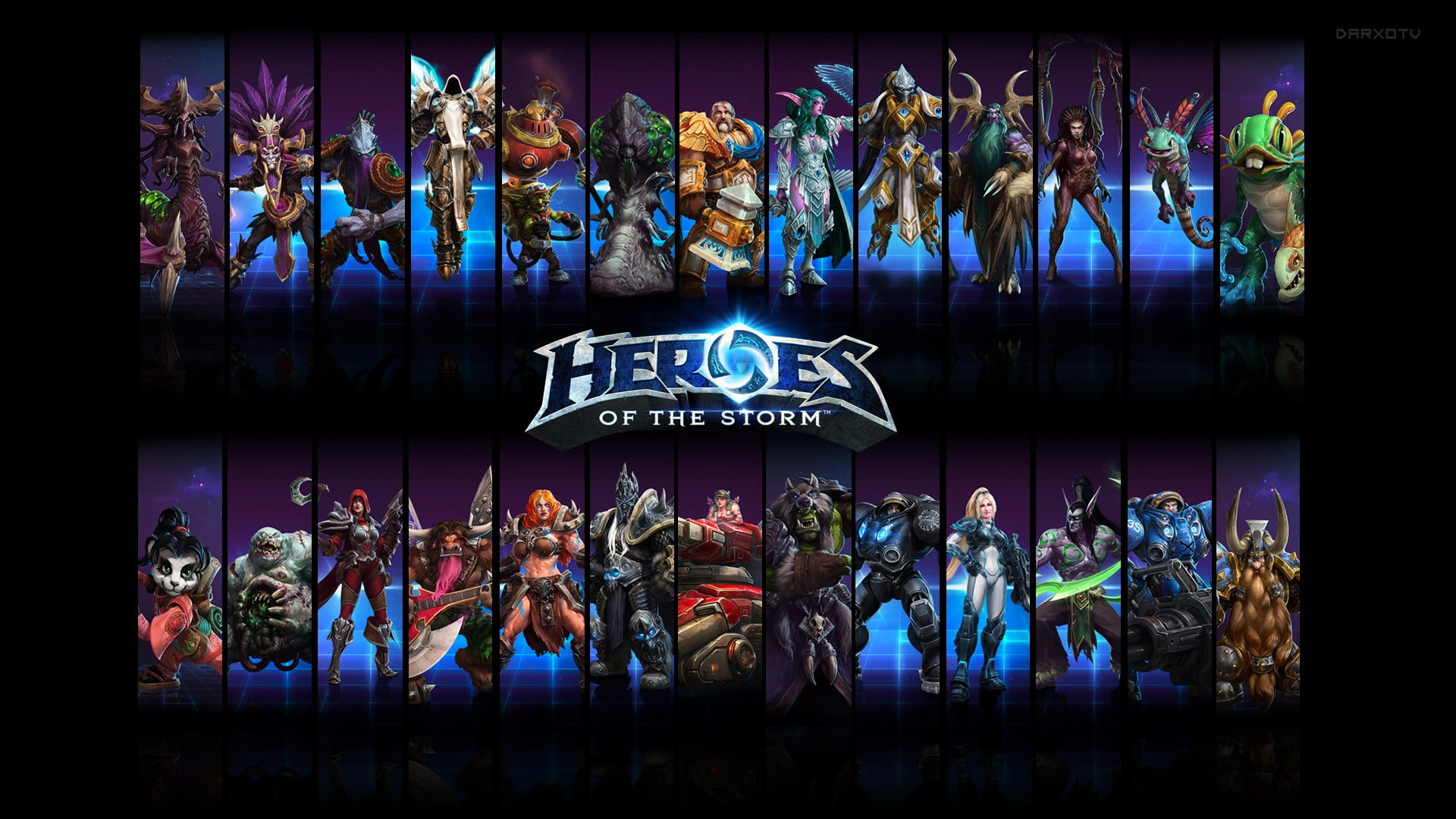 Heroes of the Storm game application, heroes of the storm, Blizzard Entertainment, collage