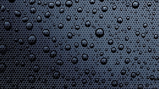 Surface,  Drops,  Dark,  Texture