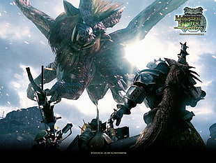 Monster Hunter poster, Monster Hunter, Teostra HD wallpaper