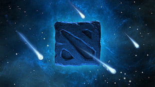 comets illustration, Dota 2, video games