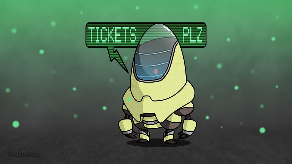 yellow and brown robot illustration, Fallout HD wallpaper