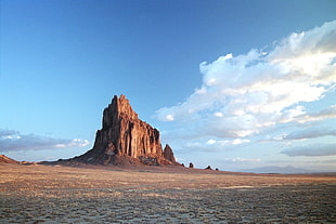 panoramic photography of mountain