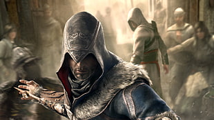 Assassin's Creed Brotherhood digital wallpaper, Assassin's Creed: Revelations, Ezio Auditore da Firenze, Assassin's Creed