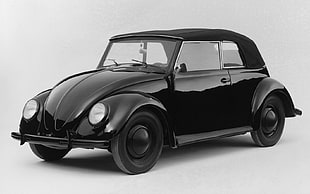 black Volkswagen type 1