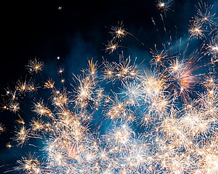 fireworks digital wallpaper, fireworks HD wallpaper