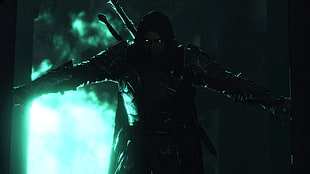 man with sword weapon wallpaper, Middle-Earth: Shadow of War, Talion, Minas Morgul