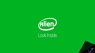 Alien brand logo, Alien (movie), Alien: Isolation, Intel, Inside HD wallpaper
