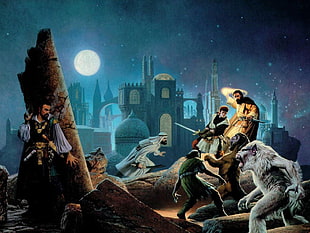 video game screenshot, fantasy art