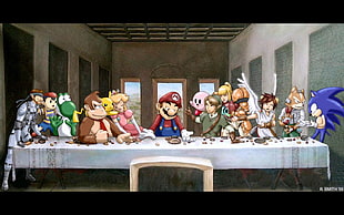 Super Mario videogame screenshot HD wallpaper