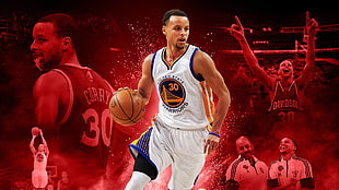 Stephen Curry, Gamer, strategy games, video games, NBA HD wallpaper