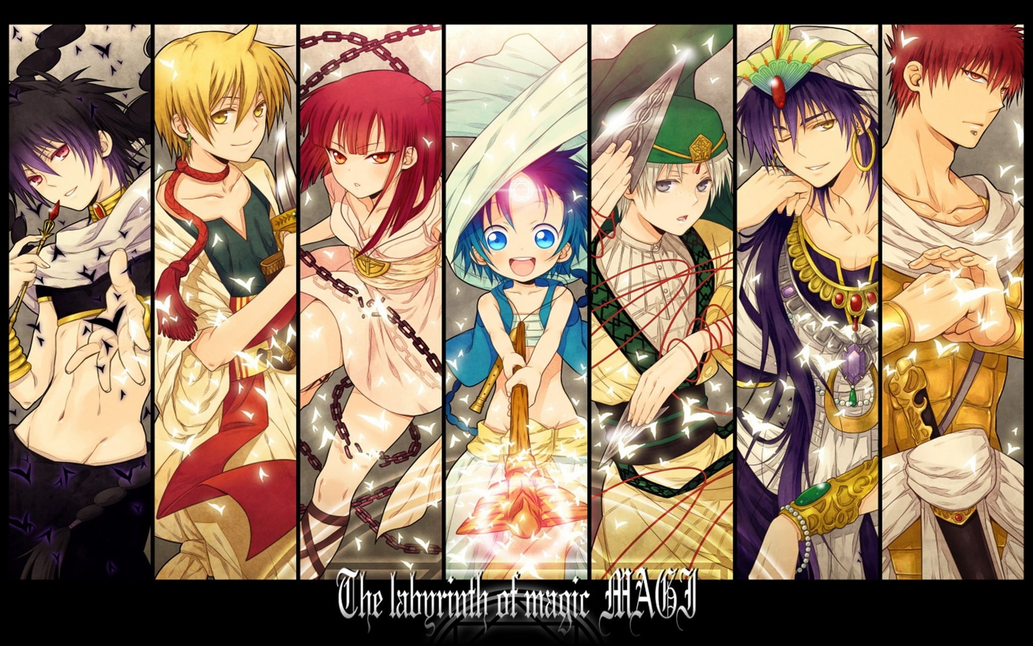Magi anime wallpaper, Aladdin (Magi), Magi: The Labyrinth of Magic, Alibaba  Saluja, anime HD wallpaper | Wallpaper Flare