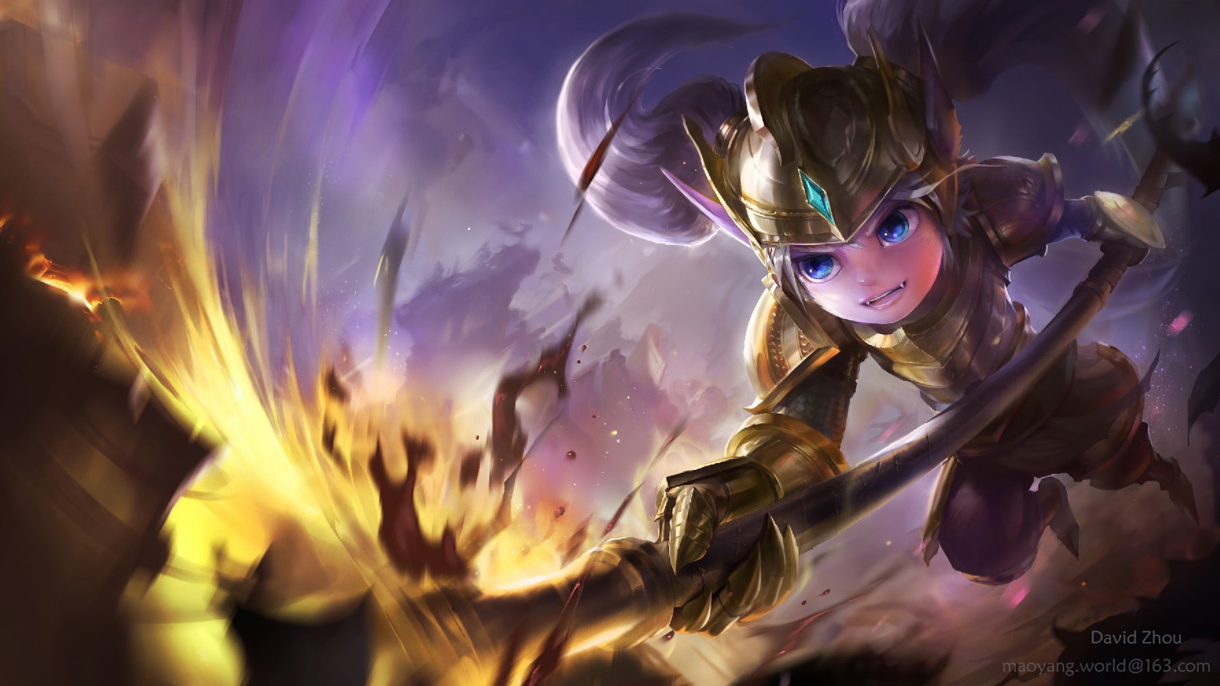 Poppy from League of Legends, fan art, League of Legends, Poppy (League of Legends), video games