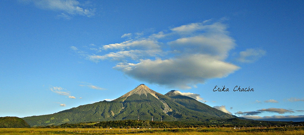 nature photo of mountain, volcano, Guatemala HD wallpaper