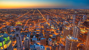 city building, Chicago, city HD wallpaper