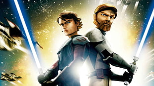 Disney Star Wars Clone Wars wallpaper, Star Wars, Star Wars: The Clone Wars, TV HD wallpaper