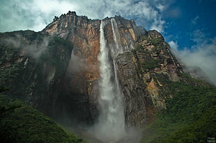 waterfalls HD wallpaper