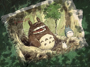 My Neighbor Totoro wallpaper, My Neighbor Totoro, Totoro, Studio Ghibli HD wallpaper