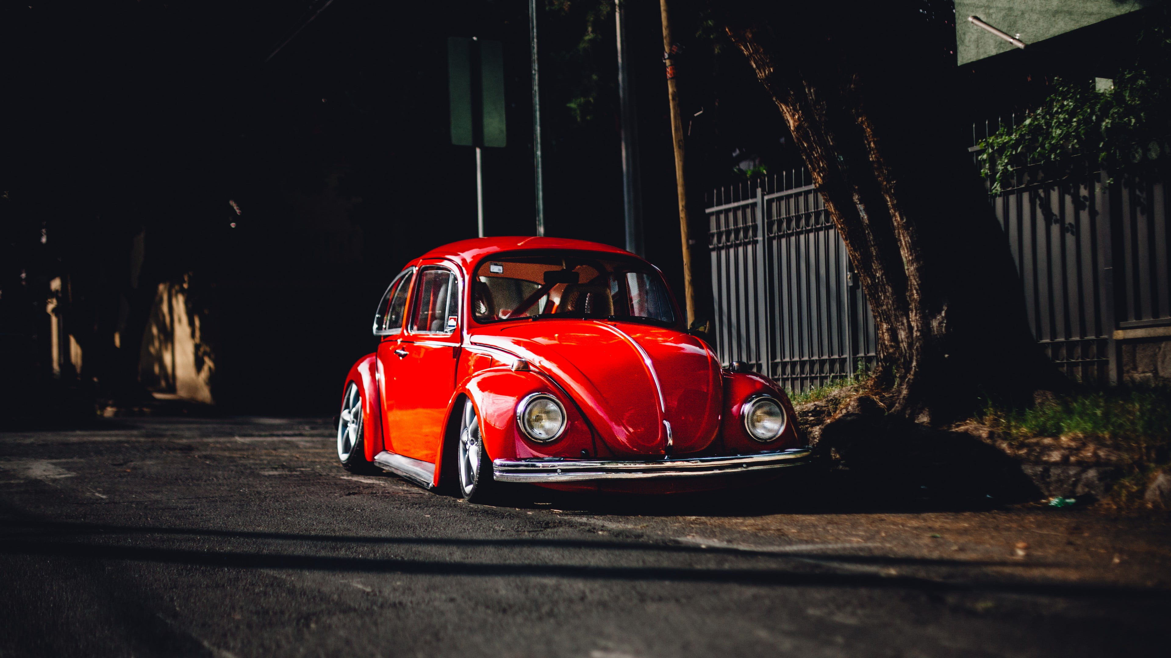 Red Volkswagen Beetle, car, red cars, Volkswagen HD wallpaper | Wallpaper  Flare