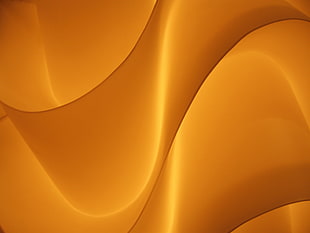 orange and white plastic chair, abstract HD wallpaper