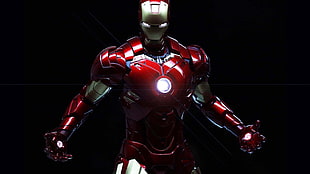 Marvel Iron-Man illustration, Iron Man