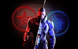 Mass Effect character HD wallpaper