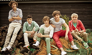 One Direction boy band HD wallpaper