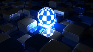 disco ball table lamp, Amiga, Commodore