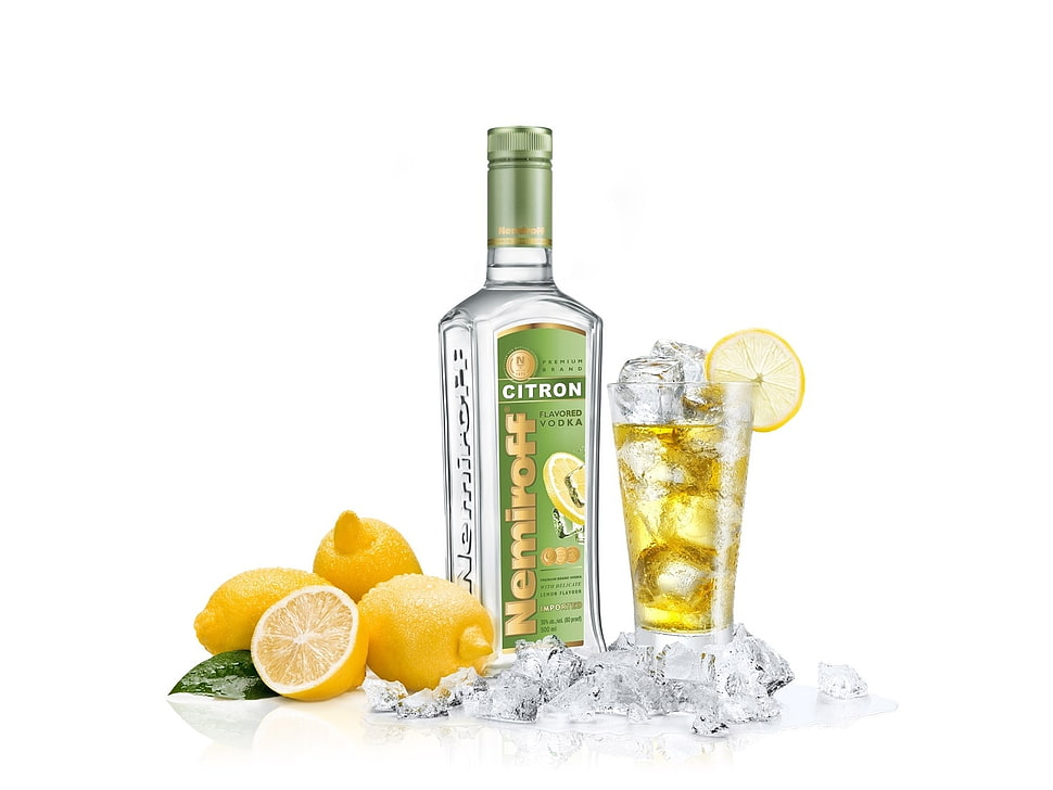 Citron bottle HD wallpaper