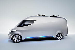 silver future concept van