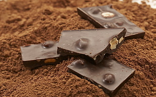 brown chocolates HD wallpaper