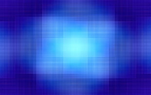 blue and teal digital wallpaper