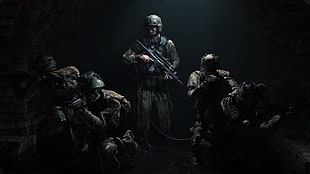 army game application digital wallpaper, Mads Mikkelsen, Hideo Kojima, Death Stranding, horror