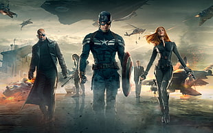 Marvel Avengers digital wallpaper