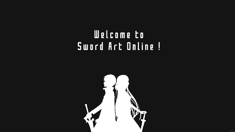 Sword Art Online game application, Sword Art Online, Kirigaya Kazuto, Yuuki Asuna HD wallpaper