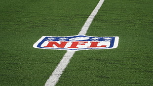 NFL football Field center logo
