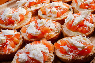 orange and white foods