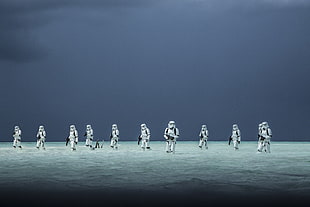 Star Wars Stormtrooper digital wallpaper, Star Wars, Rogue One: A Star Wars Story, Storm Troopers