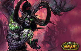 World Warcraft HD wallpaper,  World of Warcraft, World of Warcraft: The Burning Crusade, Illidan Stormrage