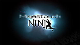 Majestouch Ninja text, Filco, ninjas, keyboards HD wallpaper