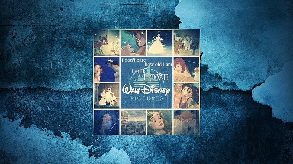 Walt Disney, The Lion King, The Little Mermaid, Beauty and the Beast HD wallpaper