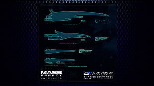 Mass Effect Andromeda wallpaper, Andromeda Initiative, Mass Effect: Andromeda, video games HD wallpaper