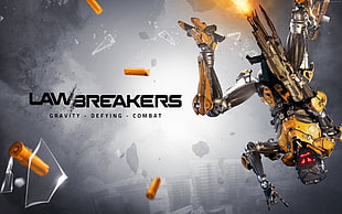 Law Breakers digital wallpaper HD wallpaper