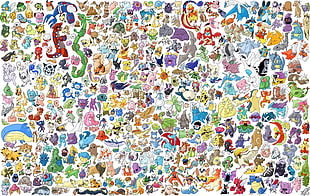 Pokemon illustration collection