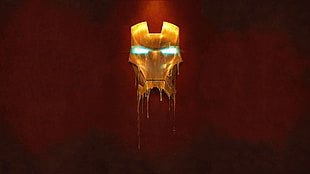 Marvel Iron Man digital wallpaper