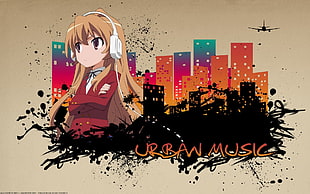 Taiga Aisaka Anime illustration HD wallpaper