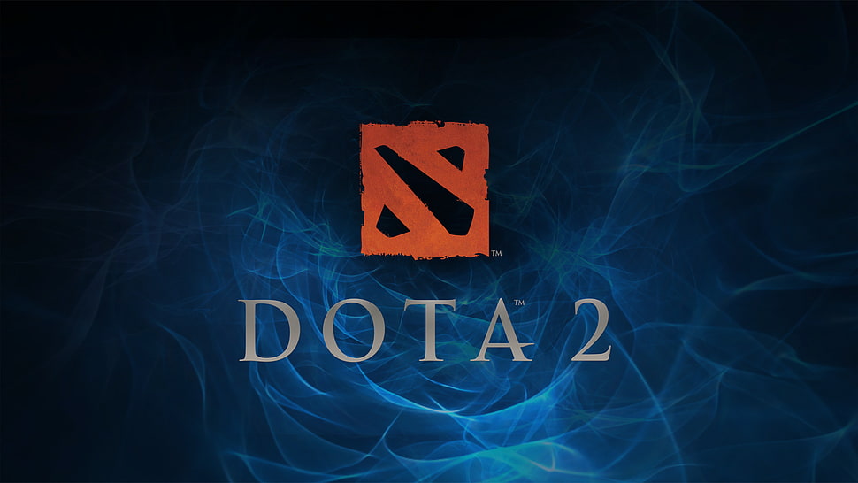 DOTA 2 logo HD wallpaper