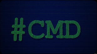 #cmd screengrab, typography, digital art HD wallpaper