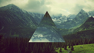landscape photography mountain range