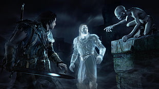 The Lord of The Rings digital wallpaper, Middle-earth: Shadow of Mordor, video games