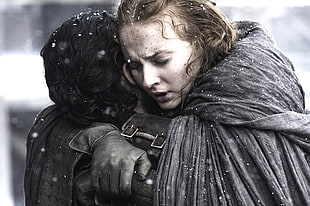 Arya Stark and Jon Snow